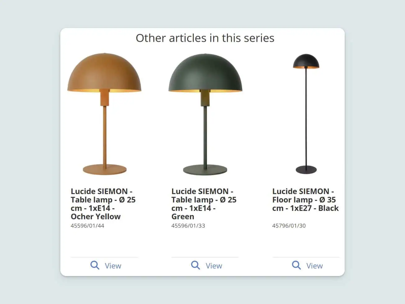 Luigi’s Box Recommender suggests alternatives, complementary products, and more.